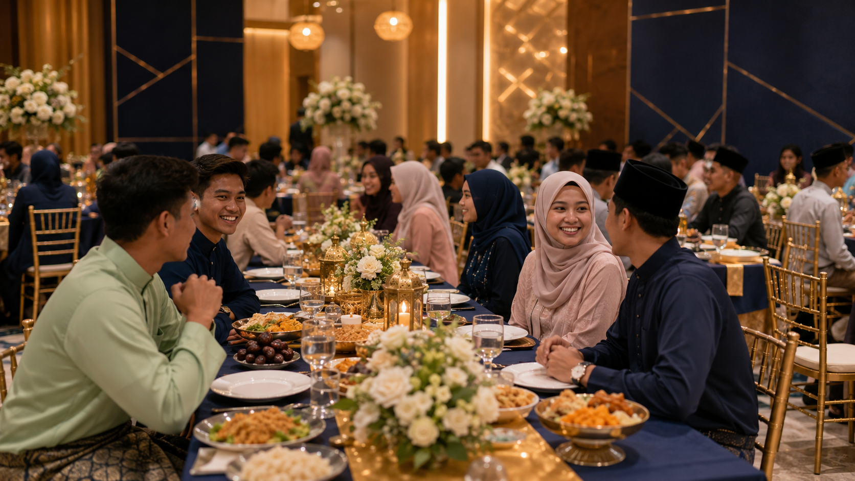 Majlis Berbuka Puasa, Mahasiswa Anak Johor